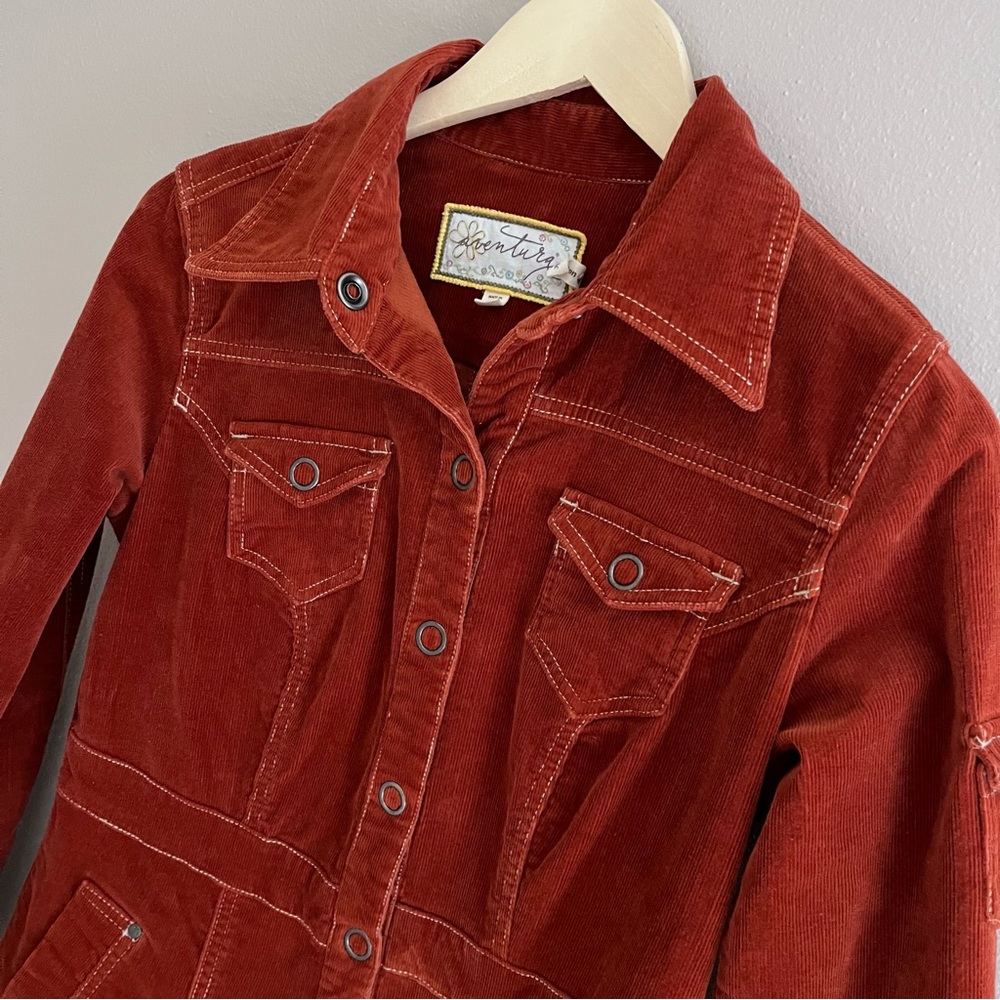 Aventura Organic‎ Cotton Corduroy Jacket Size XS - Picture 3 of 14